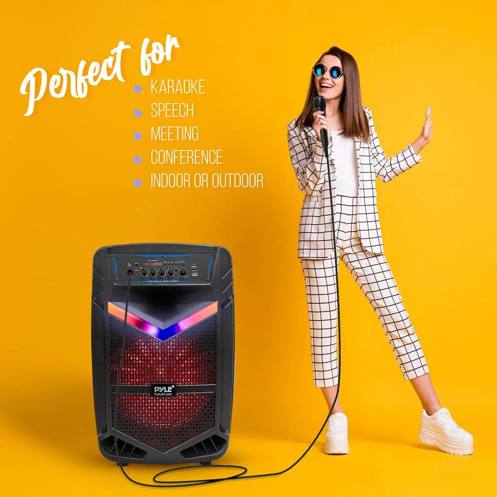 Portable Bluetooth Speaker System 600W Rechargeable Outdoor Bluetooth Speaker Portable System